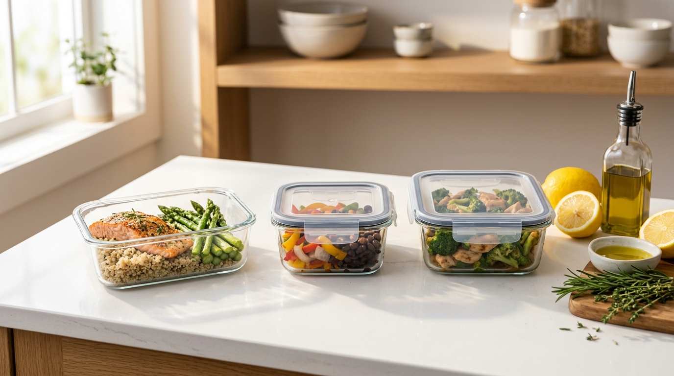 5 Best Glass Meal Prep Containers: Leakproof & Oven Safe
