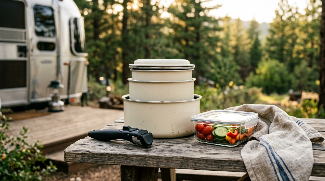 Best Space-Saving Cookware Sets with Detachable Handles