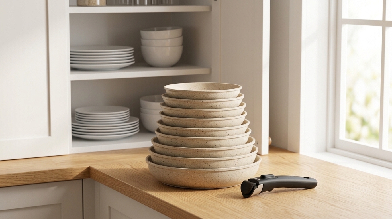 Space Saving Cookware Sets for Small Kitchens: Top Detachable Picks