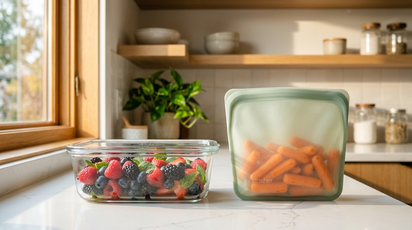 Glass vs Plastic Food Storage: The Non-Toxic Health Audit