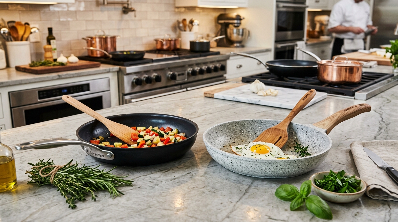 CAROTE vs GreenPan (2026): Which Non-Toxic Pan Lasts Longer?