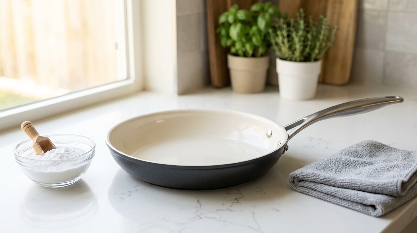 How to Restore a Ceramic Nonstick Pan: Deep Clean Protocol