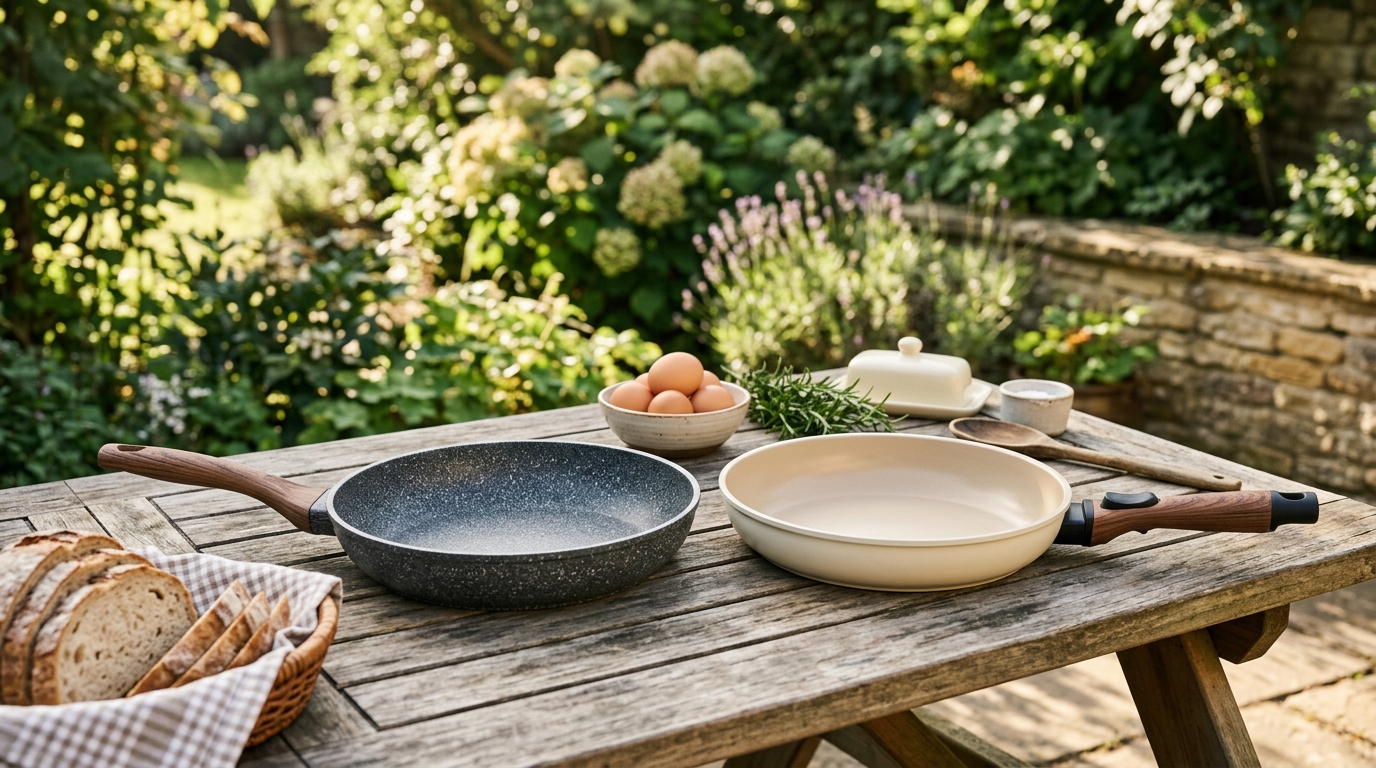 Sensarte vs CAROTE Granite Cookware: Non-Toxic Pan Test